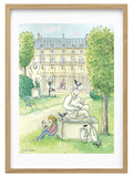 "La liseuse des Tuileries" d'Aurélie Castex