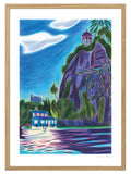 "Soirée enchantée aux Buttes Chaumont" de Caroline Péron