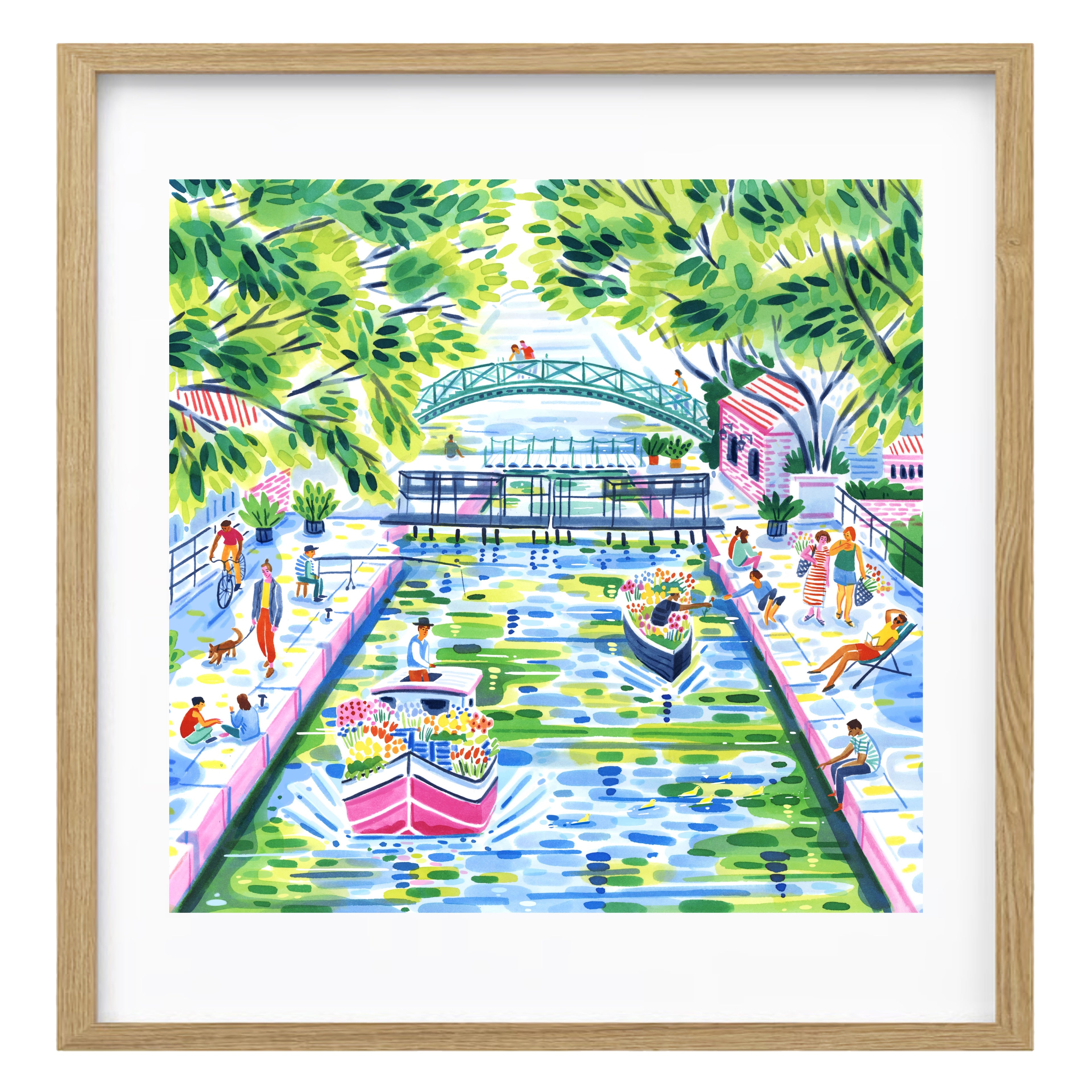 "Flânerie sur les quais" de Maguelone Du Fou